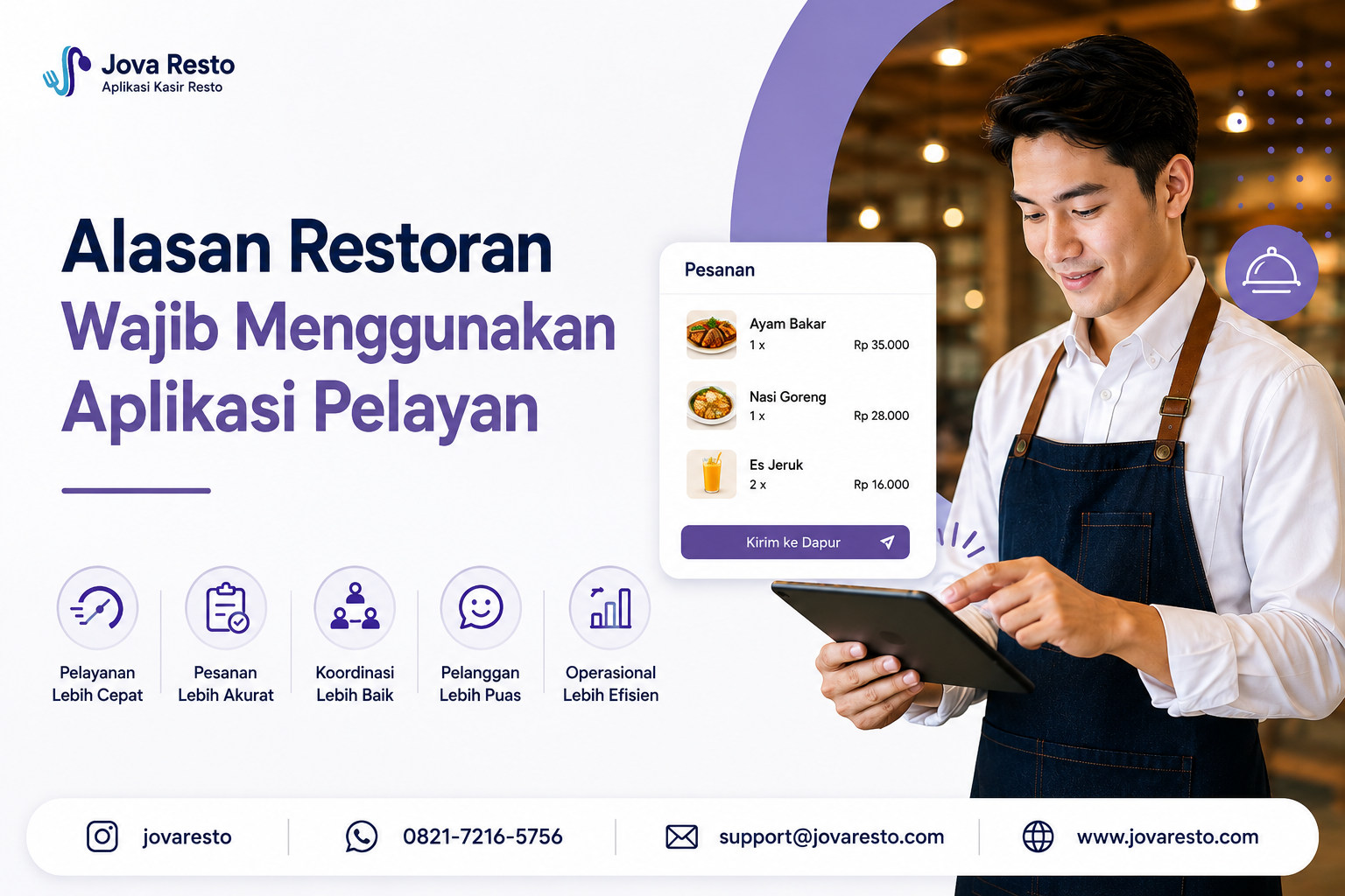 5 Alasan Restoran Wajib Menggunakan Aplikasi Pelayan untuk Operasional Lebih Lancar